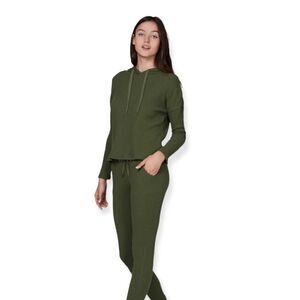 Lett Bari Hoodie in‎ Moss Green Women’s SZ XS